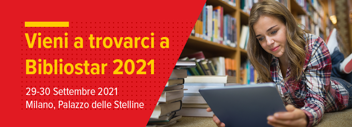 Vieni a trovarci a Bibliostar 2021